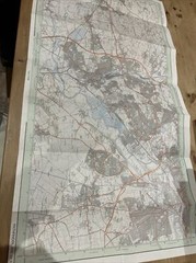 NOTTINGHAM South West Pathfinder 833 SK43/53 Ordnance Survey 1:25000 1989