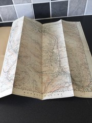 1960’s Map of South Wales Monmouthshire Ordnance Survey 1:25,000