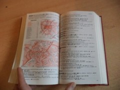 1991 MICHELIN GUIDE RED BOOK deutschland germany 1990s old vintage road maps