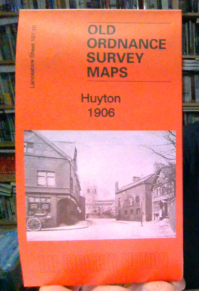 MAP OF Huyton 1906 Lancashire Sheet 107.10 by Kay Parrott NEW 9781847847133