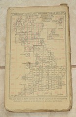 CLOTH Ordnance Survey One-Inch Map 86 REDCAR & WHITBY Popular 6th Edition 1947