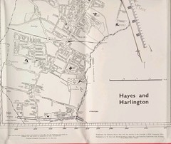 Hayes and Harlington Official Street Plan • Published by G.W. May Ltd. (1963/64)