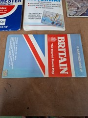 Vintage Engish Towns And City Road Maps Joblot