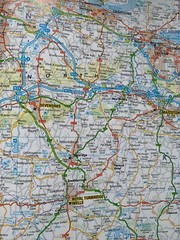 Collins Britain Essential road atlas Maps hardback Vgc Book See Pics