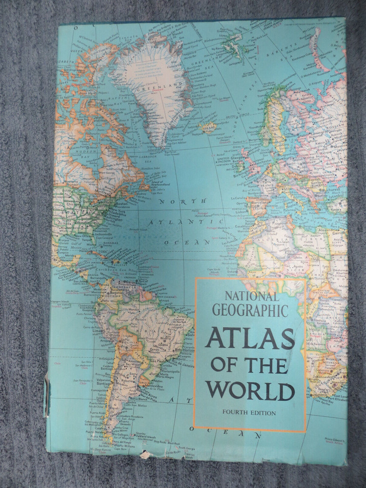 NATIONAL GEOGRAPHICS WORLD ATLAS FOURTH EDITION