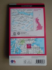 OS LANDRANGER MAP SHEET 65 FALKIRK & LINLITHGOW LIVINGSTON 2017 ORDNANCE SURVEY