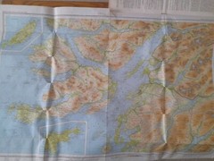 4 Vintage Bartholomew Maps Different Counties In Great Britain