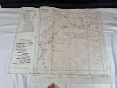 Vintage Urchfort Ordnance Survey Map 2.5 inch 1958 Paper Edition – Sheet SU 05