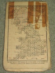 OS Ordnance Survey 1″ New Popular Edition sheet 176 Exeter – 1946 on cloth