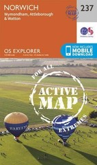 Norwich (Map) OS Explorer Active Map