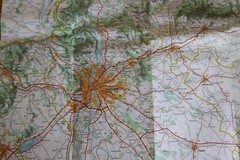 Michelin Map Hungary 925 1:400,000 Road & Tourist Sheet Map – 1999