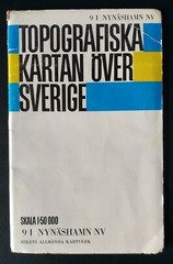 Sweden Map – Topografiska Kartan Över Sverige 91:Nynäshamn NV (Scale: 1:50,000)