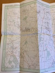 1994 Ordnance Survey Pathfinder Map 1069 SP 42/52 Bicester (incl Somerton )