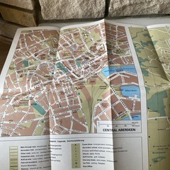 Bartholomew Aberdeen streetfinder Colour Street Map
