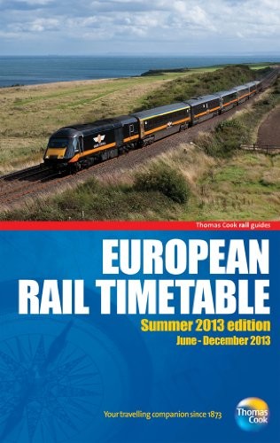 European Rail Timetable (Thomas … by Thomas Cook Publishi Paperback / softback