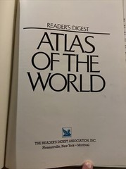 Reader’s Digest Atlas of the World by Reader’s Digest Editors (1987, Hardcover,