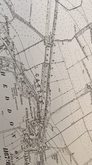 3 Antique 1870’s geographic maps of Northumberland