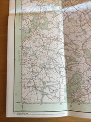 1990 Ordnance Survey Pathfinder Map 1227 TQ 24/34 Horley – Gatwick Airport