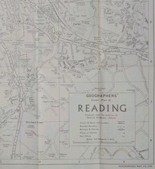 Geographers’ A-Z Street Plan Map: Reading.
