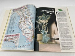 Vintage American Road Atlas National Parks Sightseeing Americana Maps Pictures