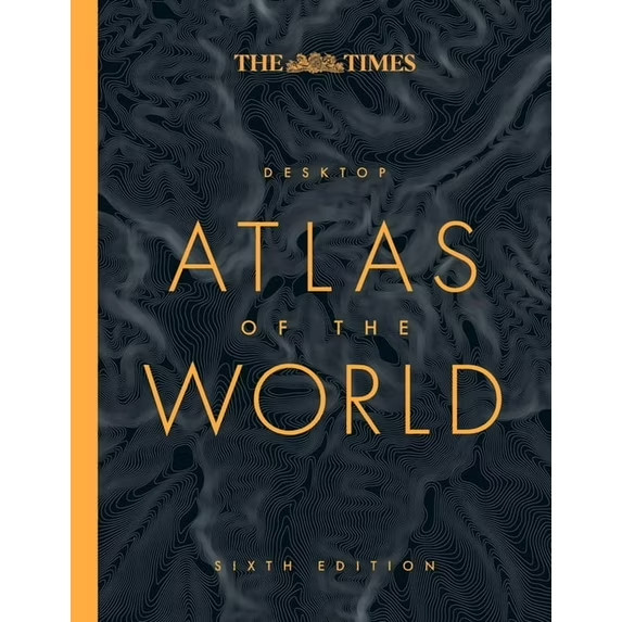 Times Desktop Atlas of the World by Times Atlases (2024, Hardcover)