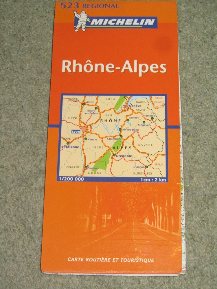Michelin Regional Maps – France, Belgium, Germany, Italy – 2003-2013