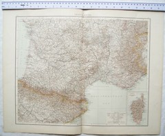 1895 The Times Plate 29 & 30 France, South