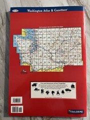 DeLorme Washington Atlas & Gazetteer Like New