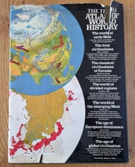 The Times Atlas of World History. Hardcover Book.