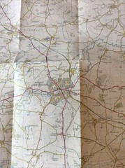 1987 Ordnance Survey Landranger Map 141 Kettering And Corby (incl Rutland Water