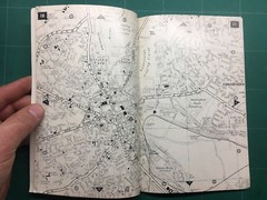 Ed J Burrow Derby Reference Map circa 1972