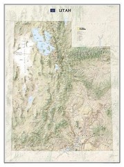 NATIONAL GEOGRAPHIC: UTAH WALL MAP – LAMINATED (30.25 X By National Geographic
