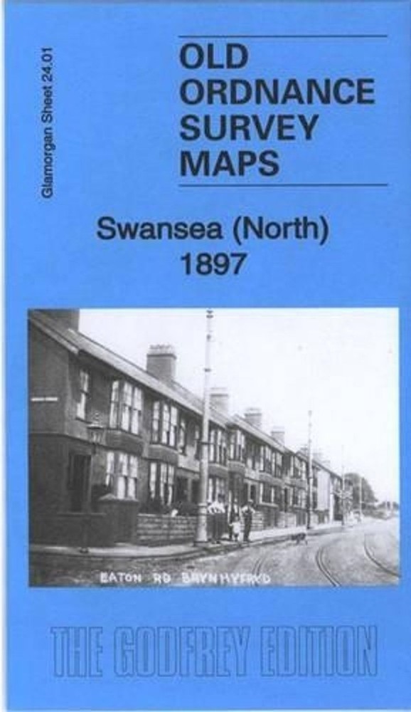 Swansea (North) 1897: Glamorgan Sheet 24.01 by Steph Mastoris Folded Book