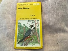new forest. ordnance survey map