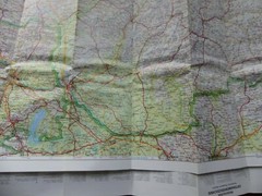 Road Map of Tschechoslowakei 1:500 000 Ceskoslovensko Freytag & Berndt