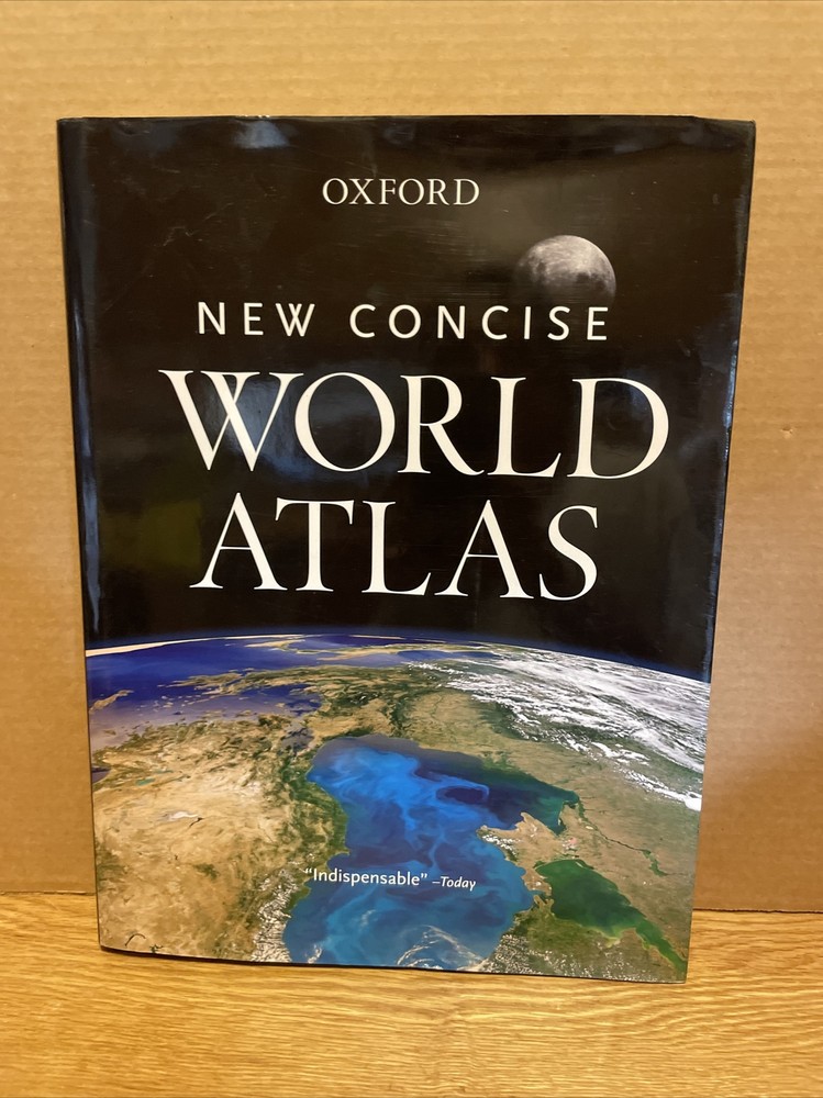 New OXFORD Concise World Atlas Hardcover (2015)