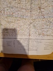Ordnance Survey Map Of Great Britian – FAKENHAM – 1964 – 1/63360