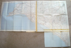 ISLE OF WIGHT (WEST SIDE) – Ordnance Survey maps 2.5 inches to 1 mile
