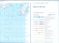 3 Maps OS Landranger 15 69 Tourist 23 Loch Assynt Isle of Arran Loch Ness Aviemo
