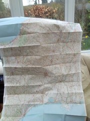 Friuli, Venezia, Giulia Tourist & Road Map Folding Paper Map