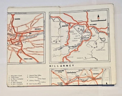 1965 tourist map of Ireland & 2 old guide books Galway & Connemara with maps