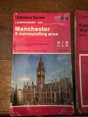 10 x Ordnance Survey Landranger Maps England Various Areas Bundle Job Lot