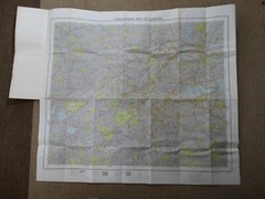 Bartholomew London To And Through Map (1981) 1:250,000