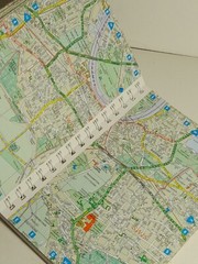 Stradario London – Nicholson Spiral Bound – Street Atlas – Central London 1994