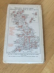 Ordnance Survey One Inch Map Sheet 123 Seventh Series Spalding OS