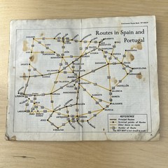 Vintage AA Route Maps x6 Europe Collectibles Driving Memorabilia Arts Crafts