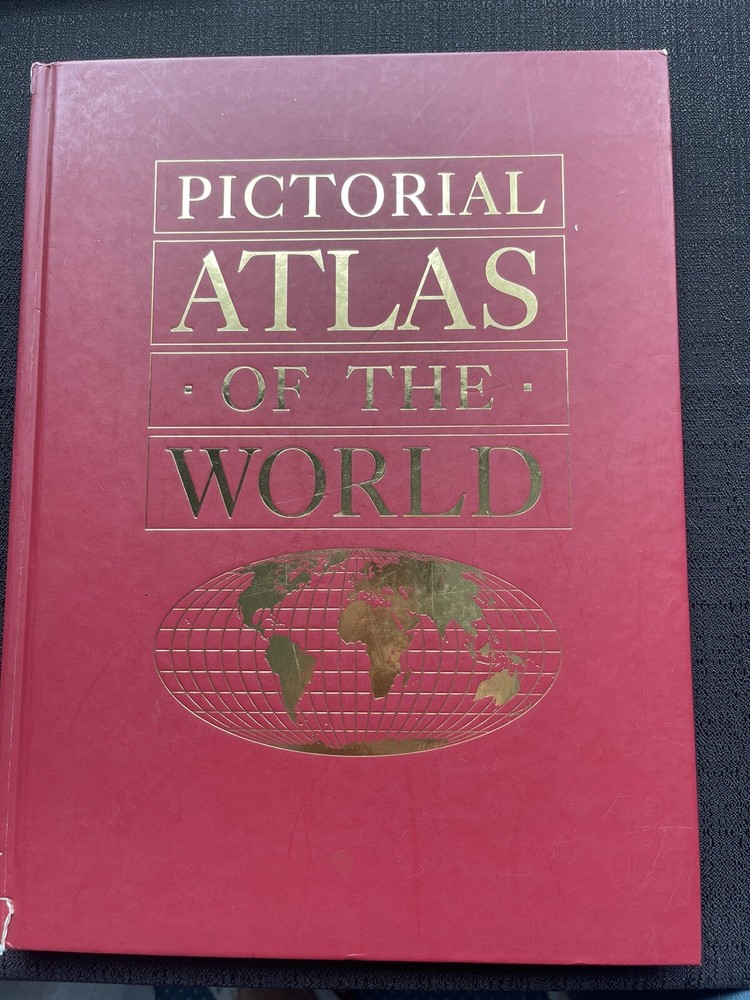 Pictorial Atlas of the World-Ottenheimer Publishers 1993 Hardcover-0824117069