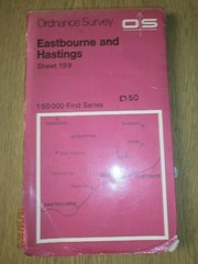 Ordnance Survey First Series Map 199 Eastbourne and Hastings dated 1974
