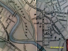 PLAN OF GLASGOW. c1885. VG+.