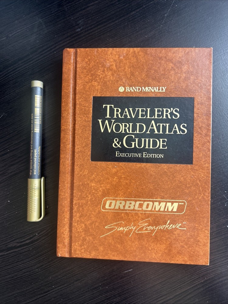 Rand Mcnally, Travelers World, Atlas, And Guide Executive Edition